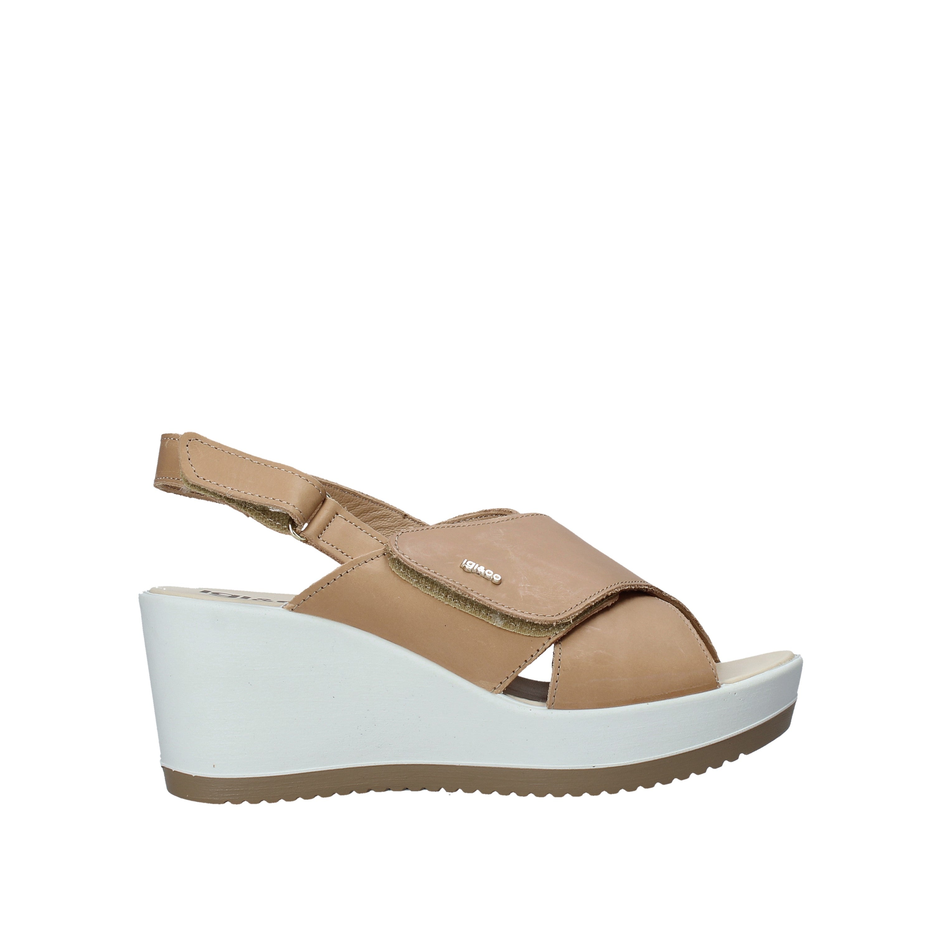 Sandali zeppa Beige Igi&co