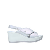 Sandali zeppa Argentato Igi&co