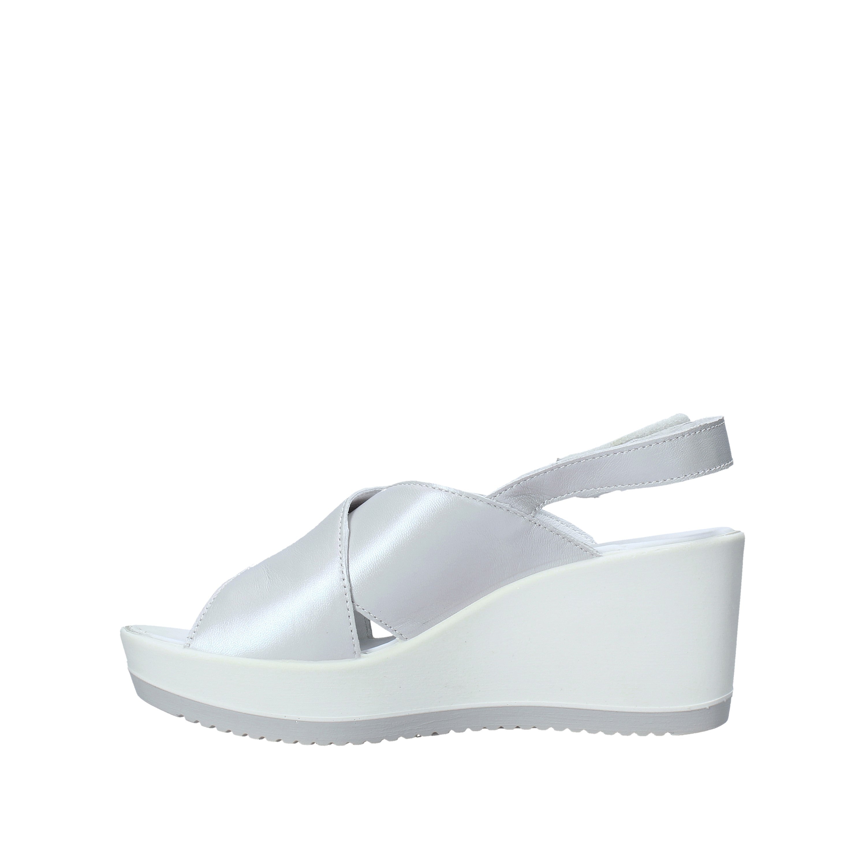 Sandali zeppa Argentato Igi&co