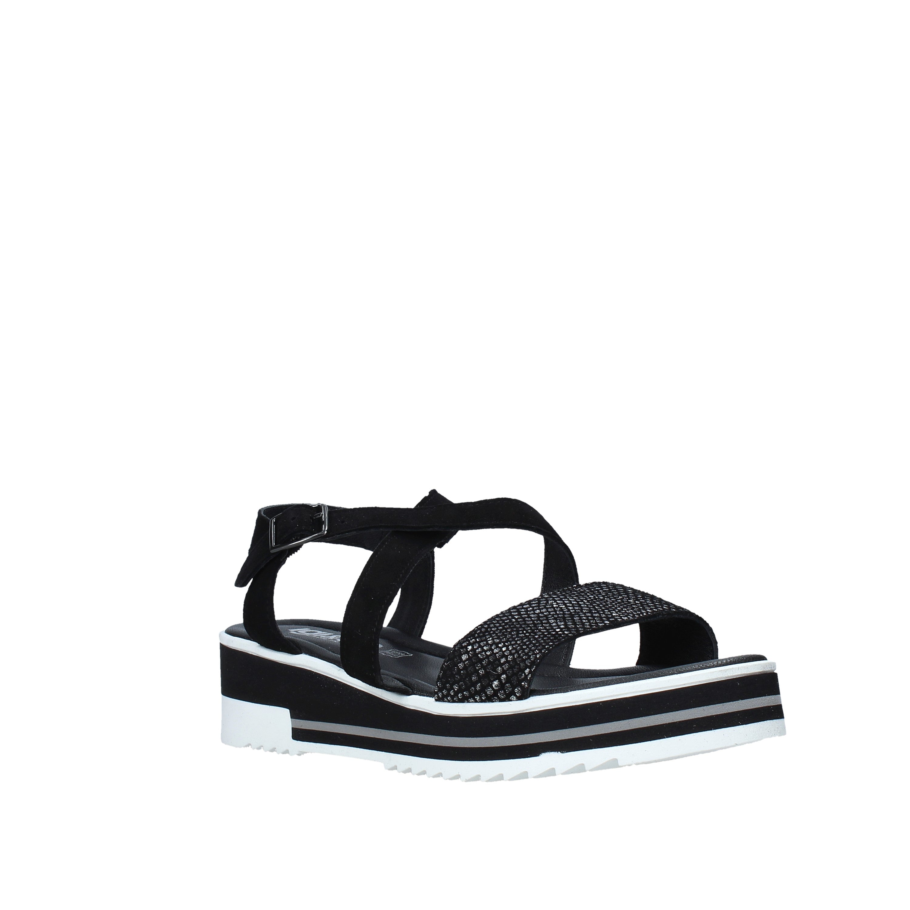 Sandali zeppa Nero Igi&co