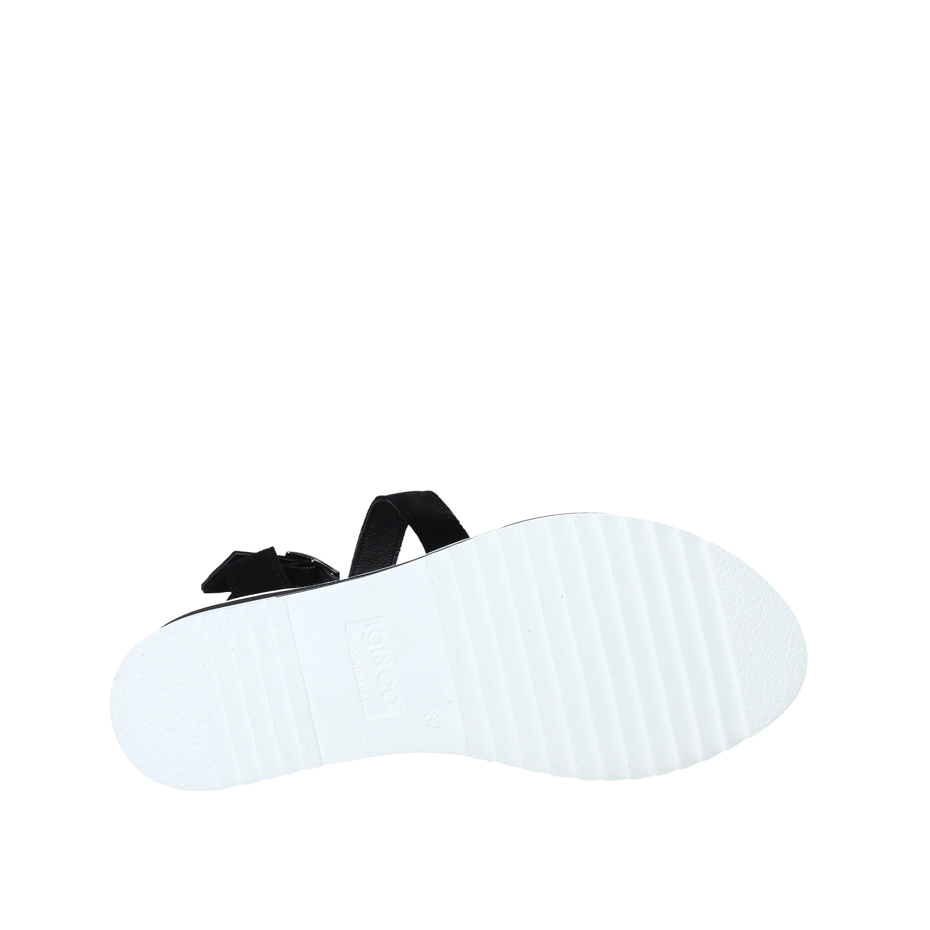 Sandali zeppa Nero Igi&co