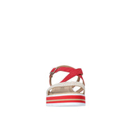 Sandali zeppa Rosso Igi&co