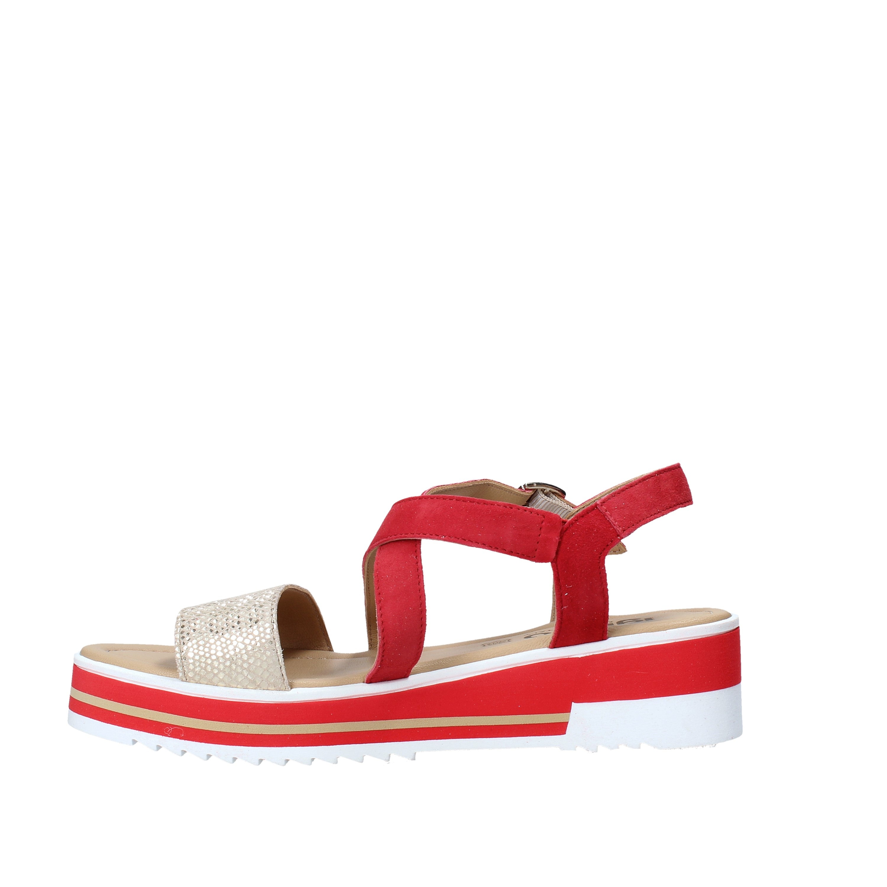 Sandali zeppa Rosso Igi&co