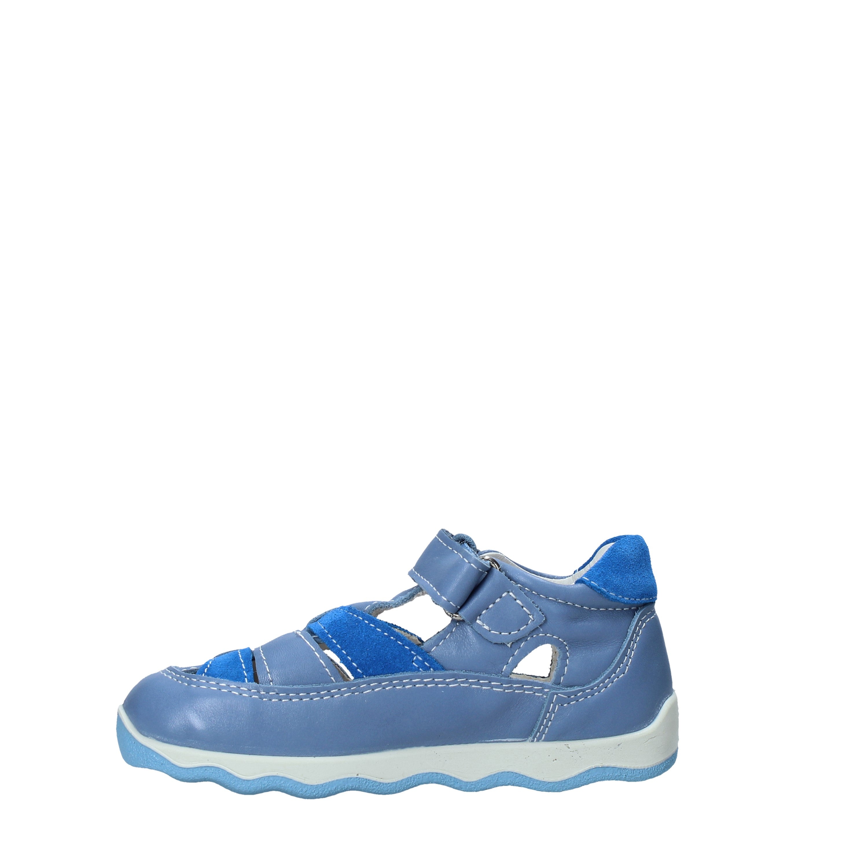 Sandali con strappi Blu Primigi