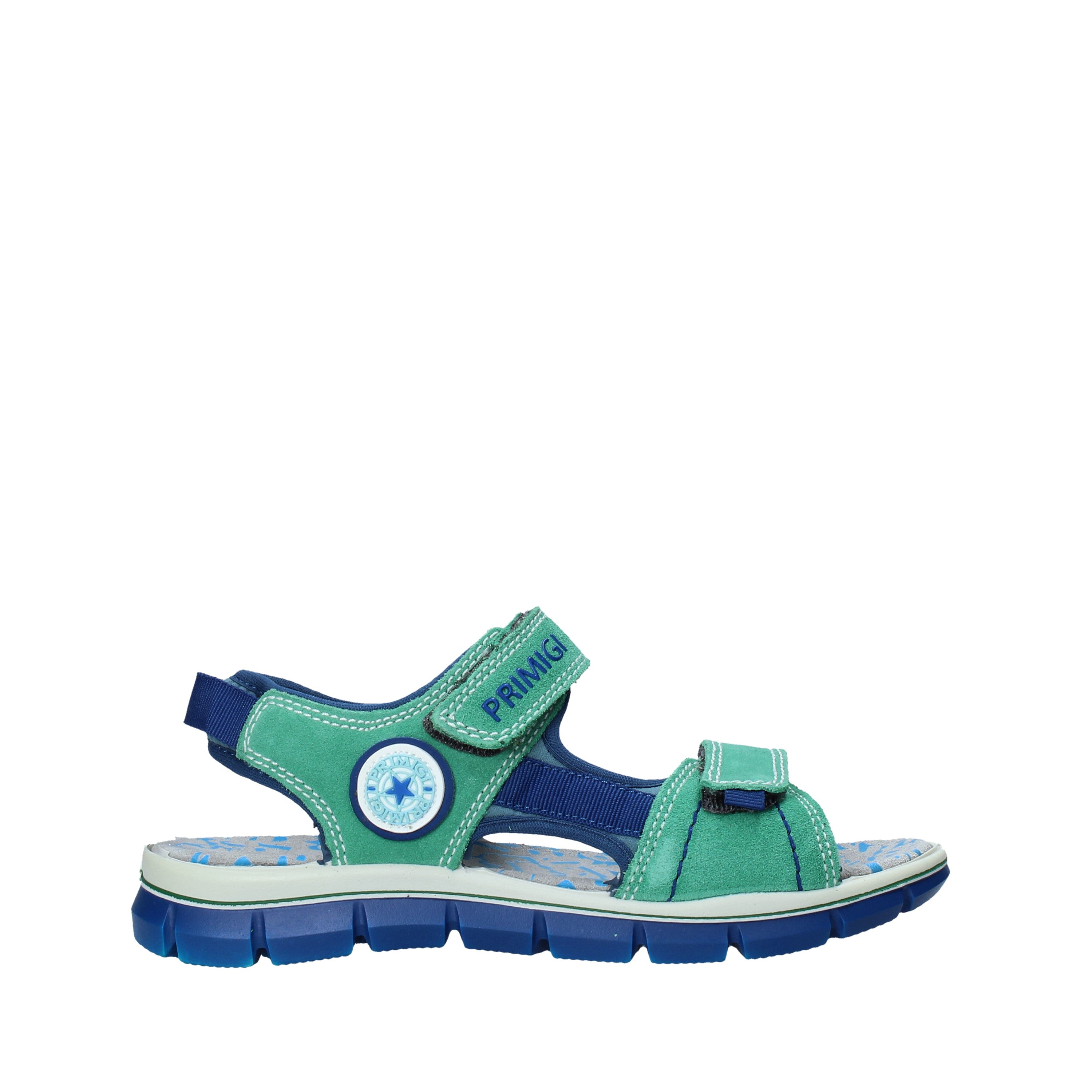 Sandali con strappi Verde Primigi