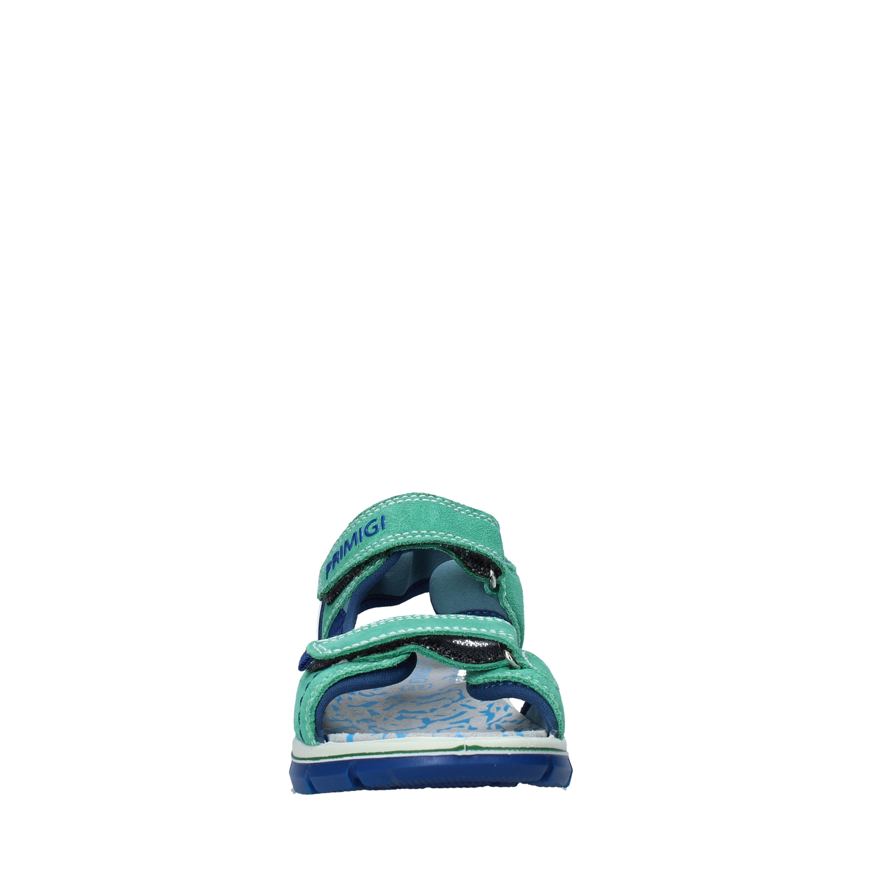 Sandali con strappi Verde Primigi