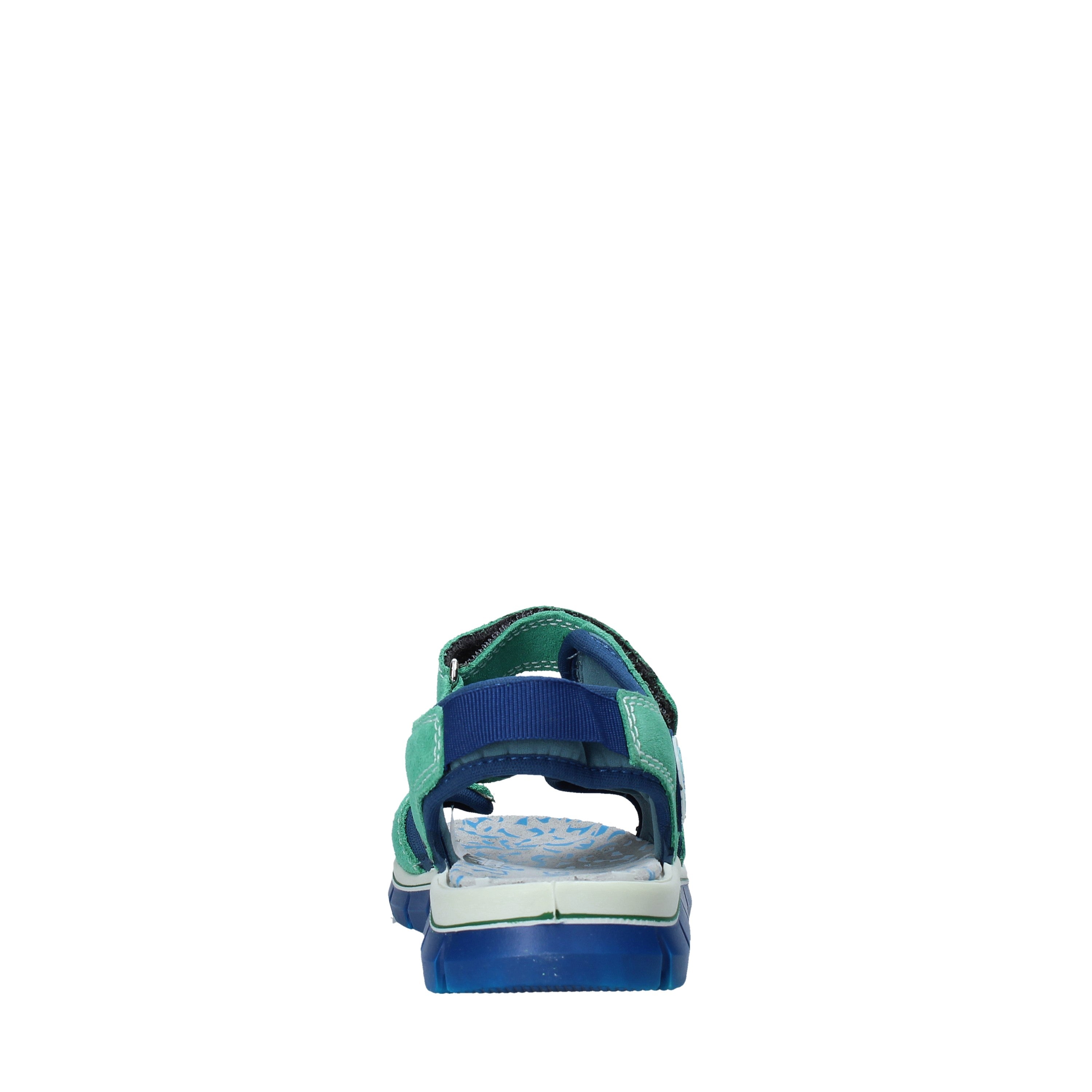 Sandali con strappi Verde Primigi