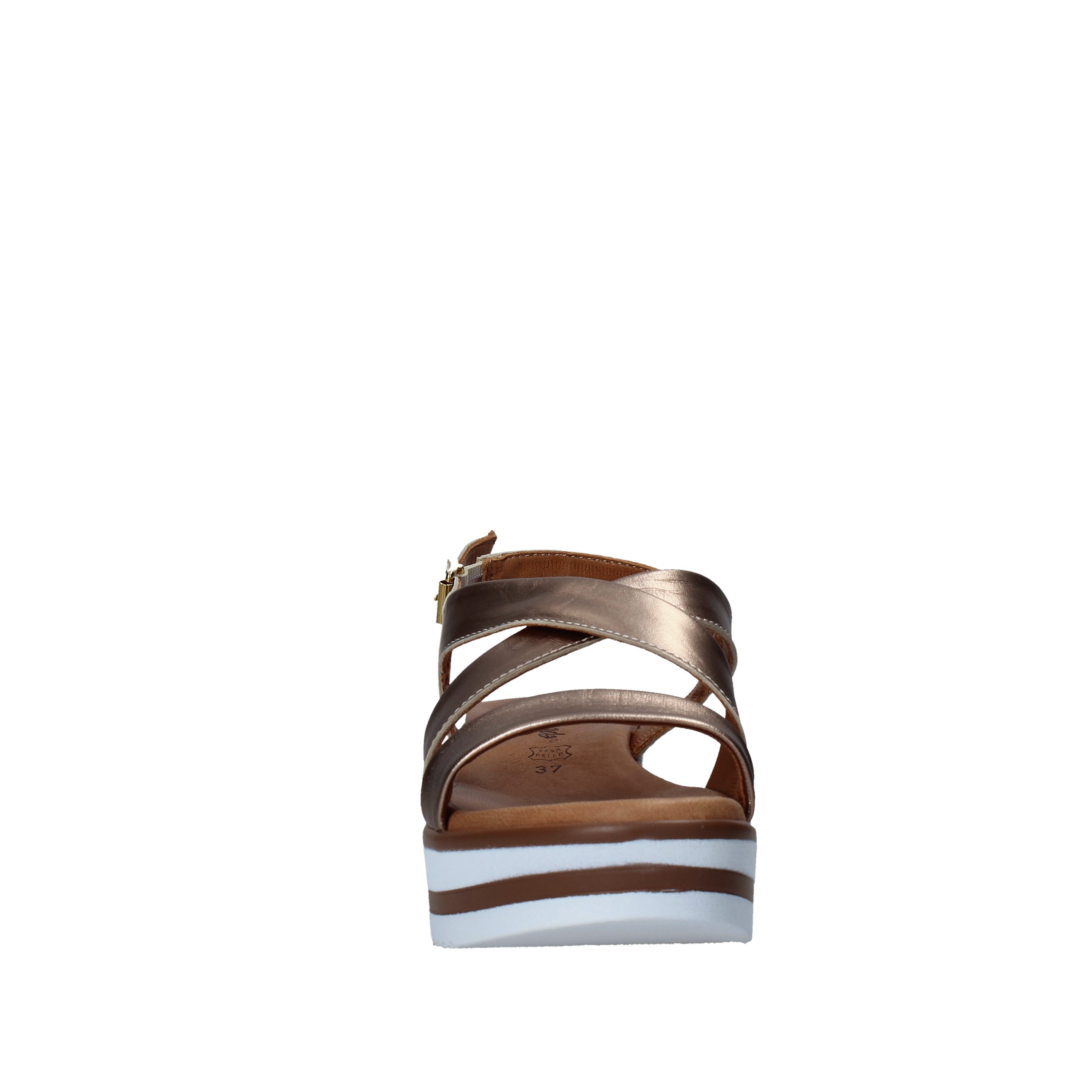 Sandali zeppa Marrone Susimoda