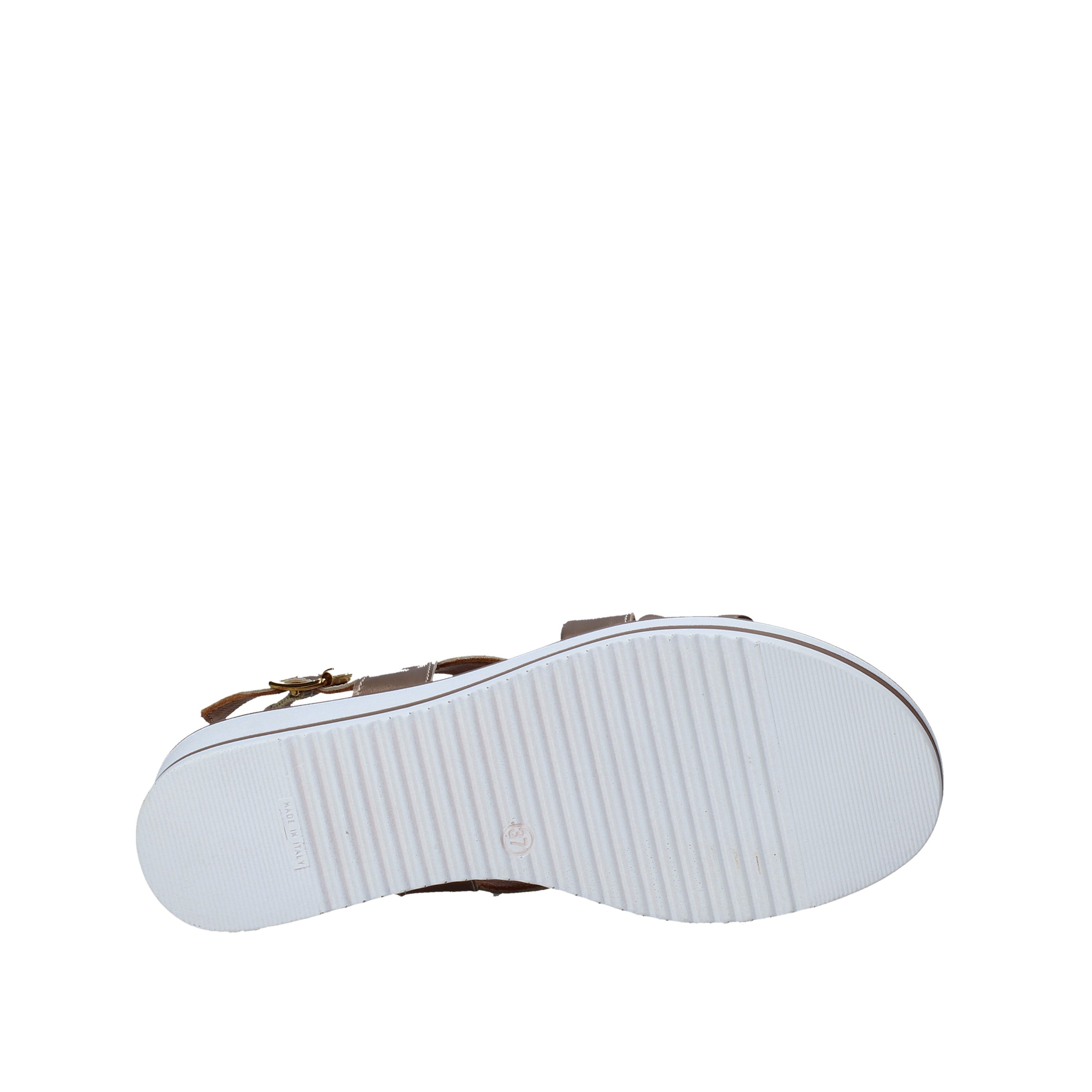 Sandali zeppa Marrone Susimoda