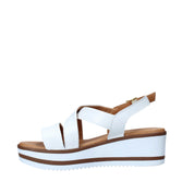 Sandali zeppa Bianco Susimoda