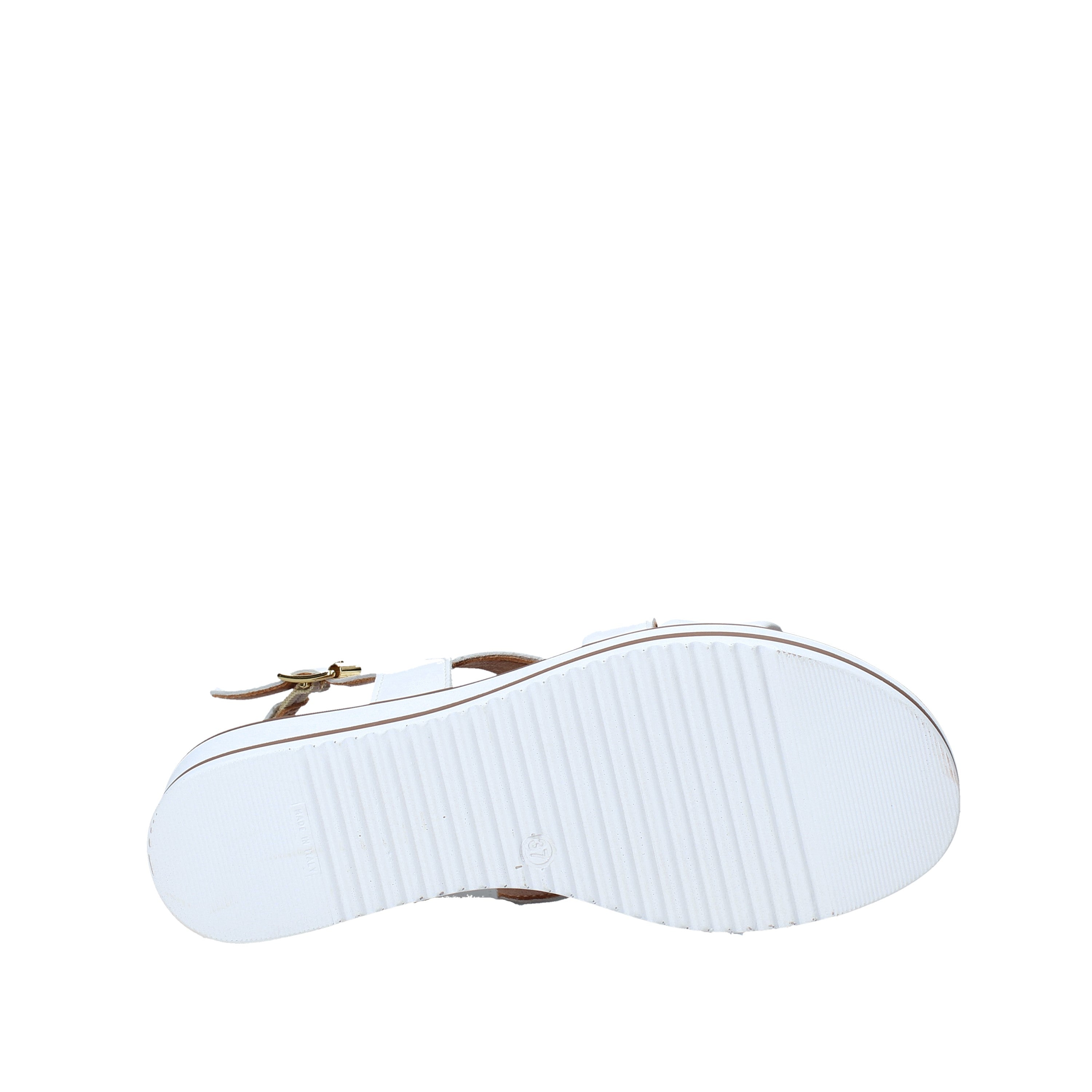 Sandali zeppa Bianco Susimoda