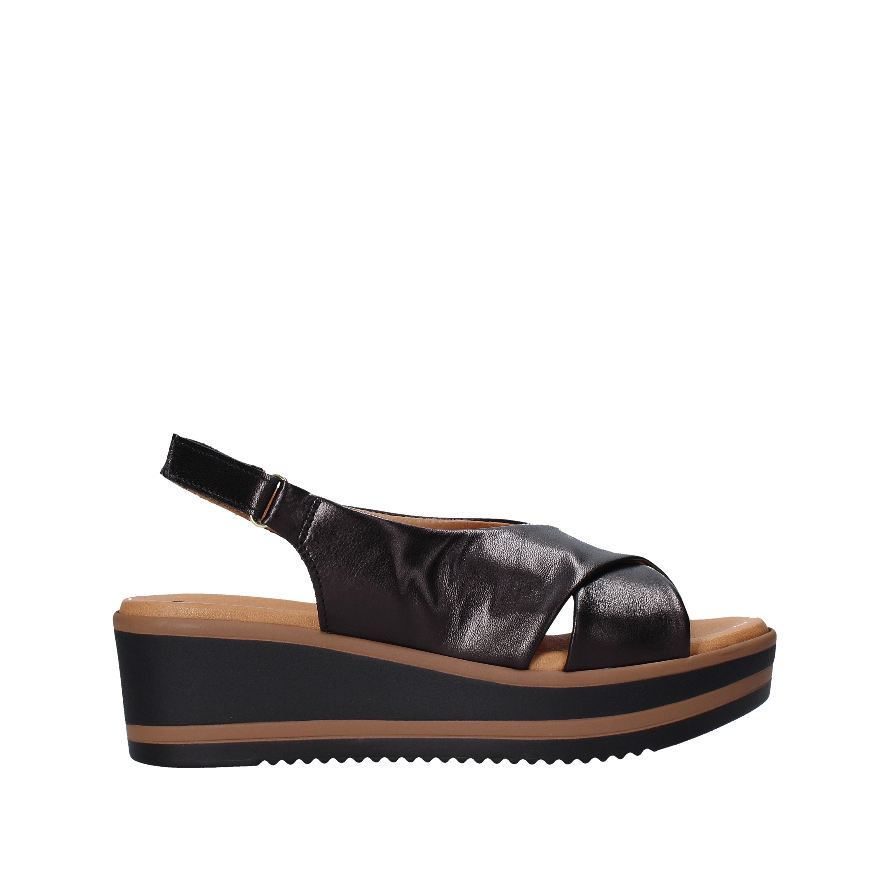 Sandali zeppa Nero Susimoda