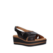 Sandali zeppa Nero Susimoda