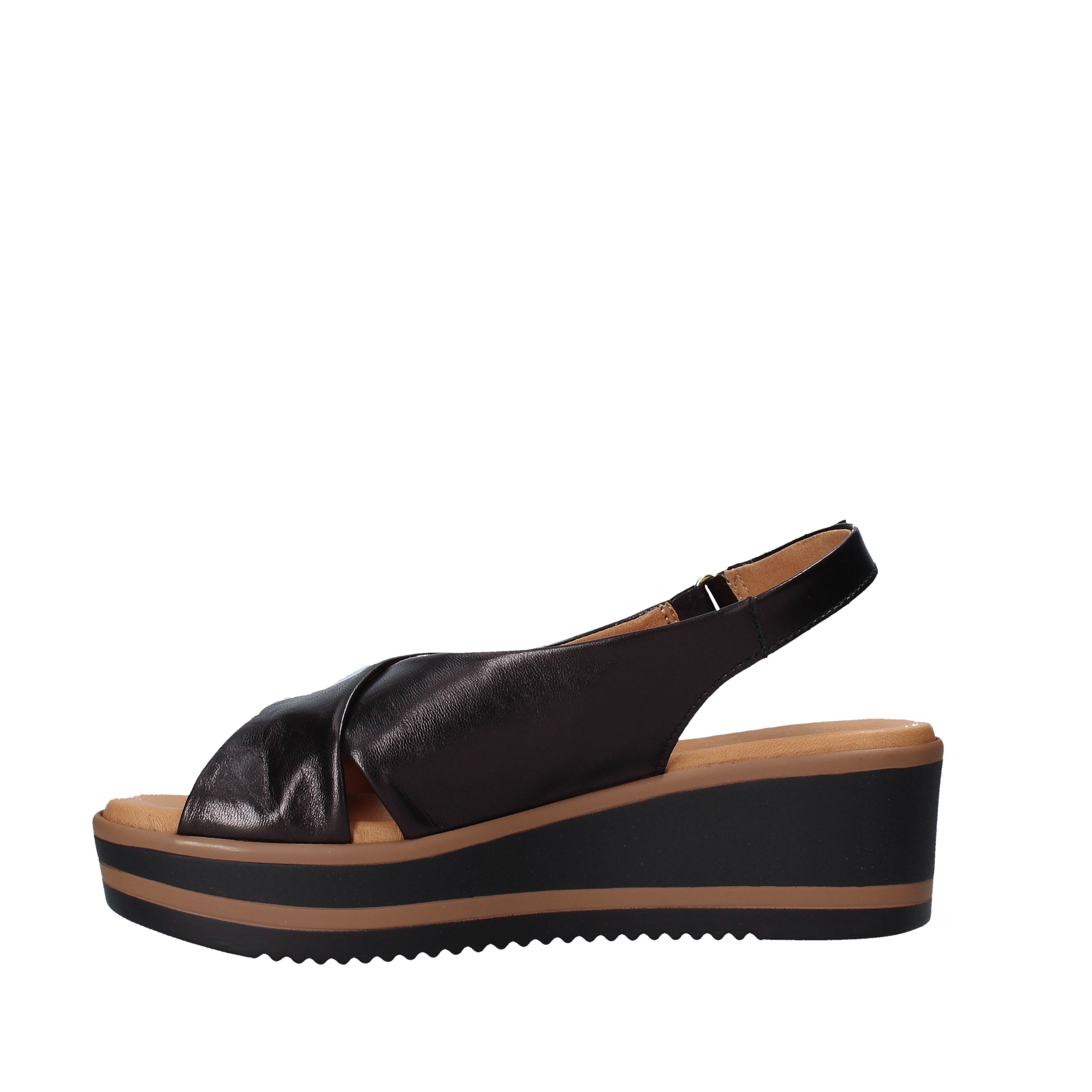 Sandali zeppa Nero Susimoda