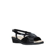 Sandali zeppa Nero Susimoda