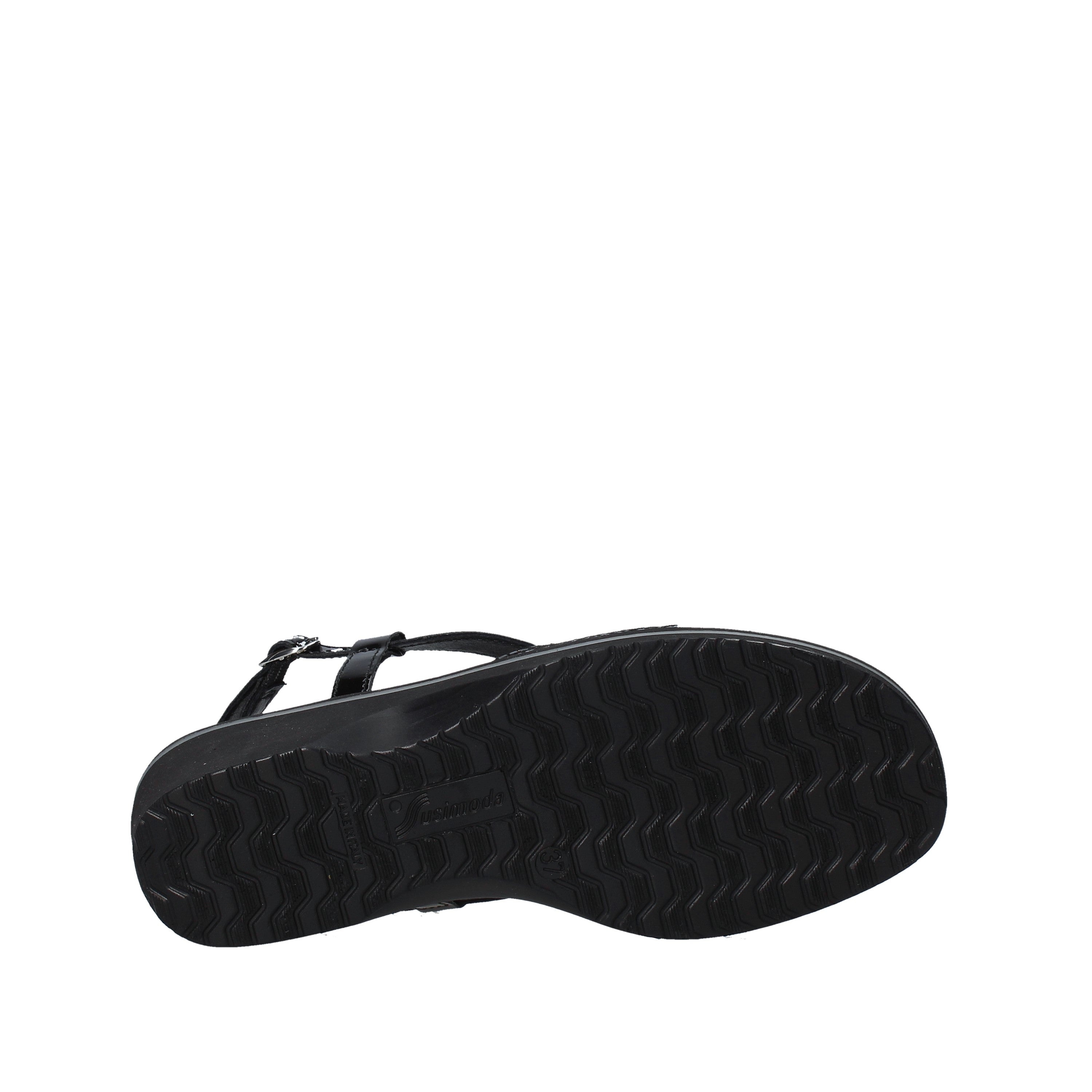 Sandali zeppa Nero Susimoda