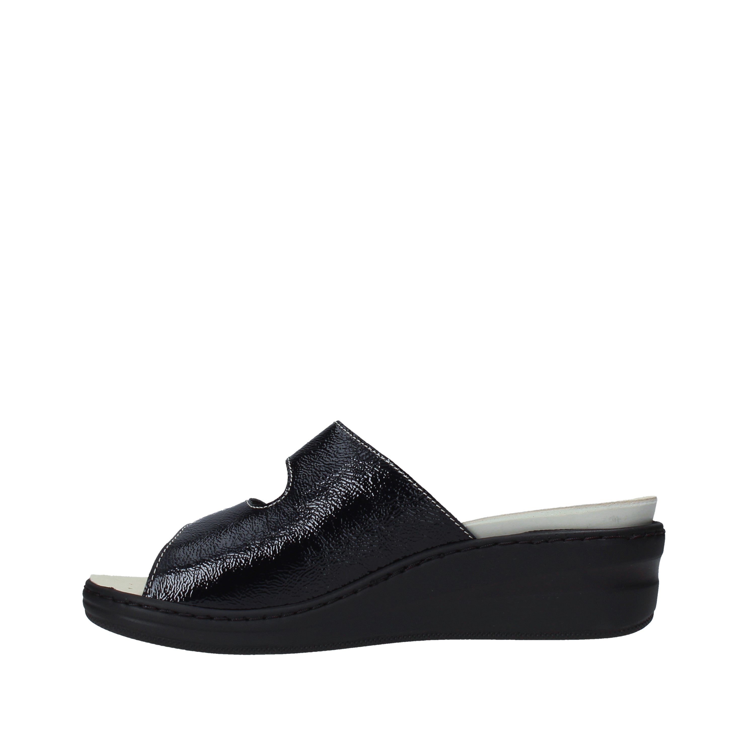 Sandali con strappi Nero Susimoda