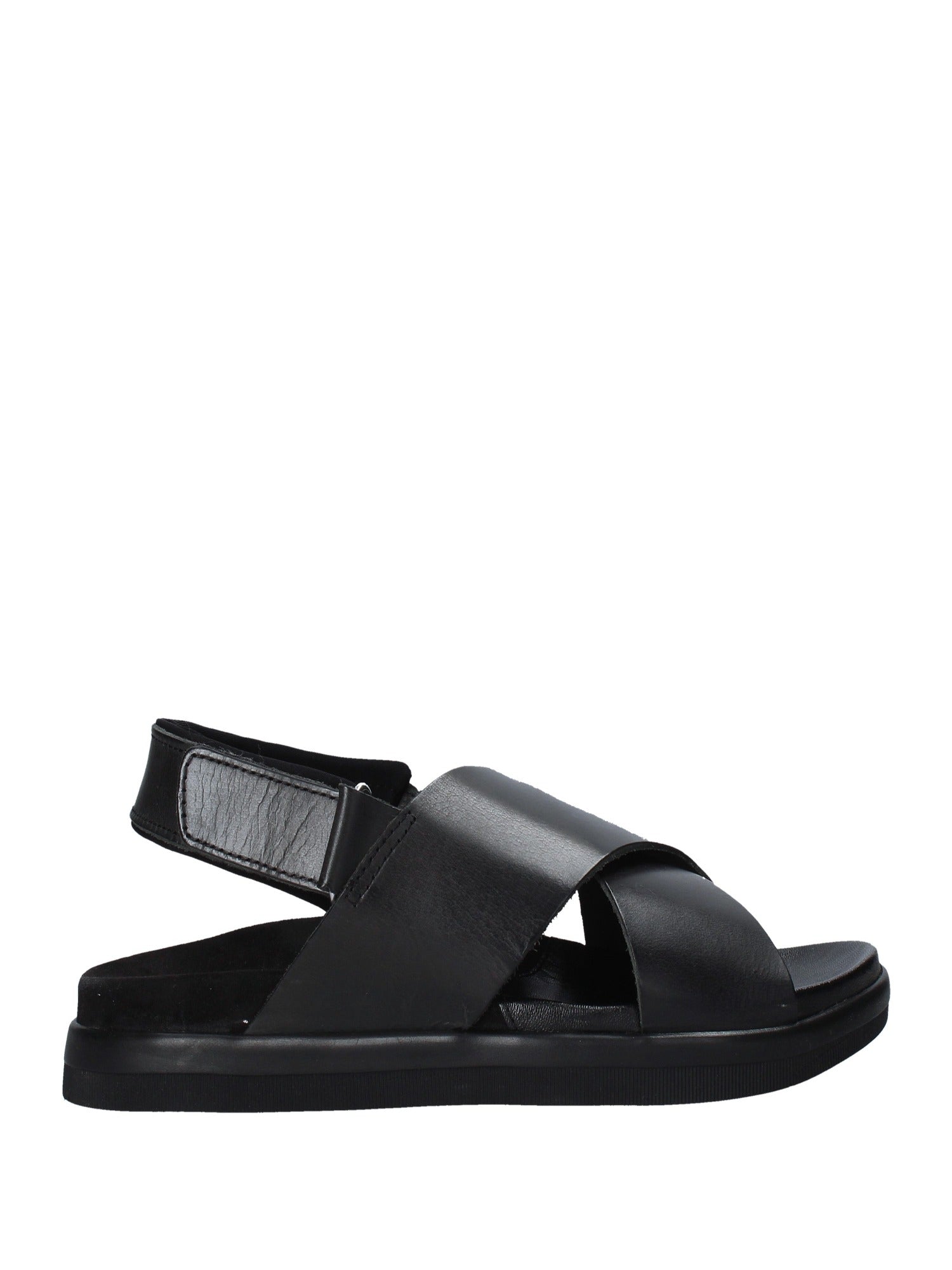 Sandali con strappi Nero Susimoda