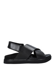 Sandali con strappi Nero Susimoda