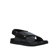 Sandali con strappi Nero Susimoda