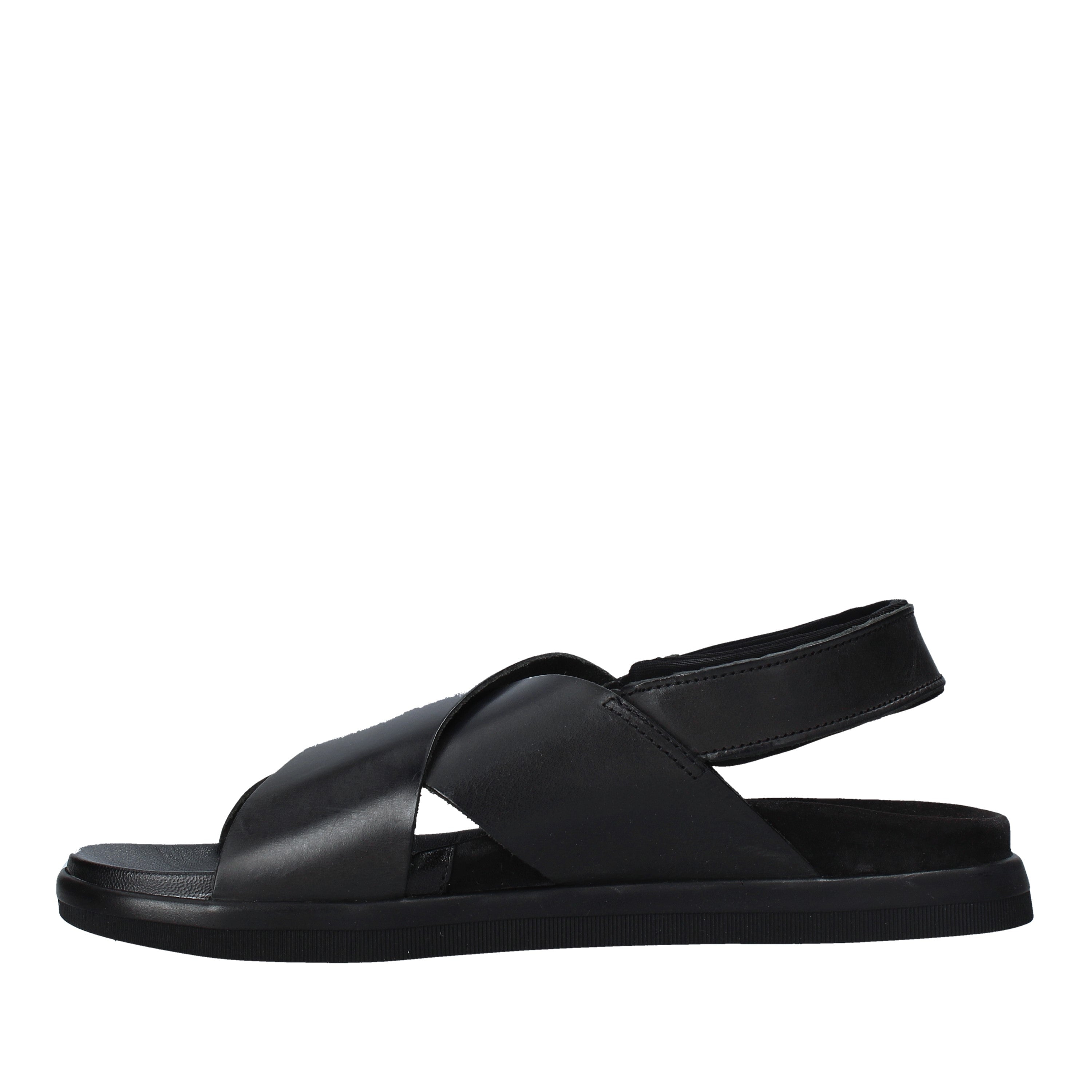 Sandali con strappi Nero Susimoda