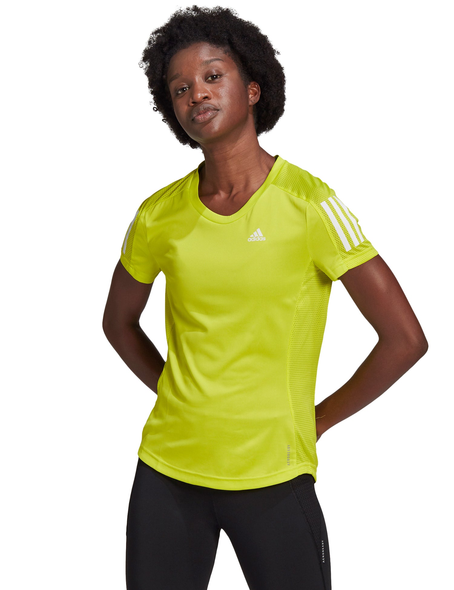 T-shirt Giallo Adidas Performance