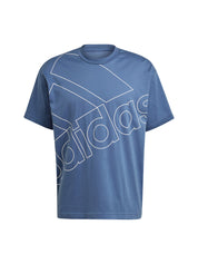 T-shirt Blu Adidas Performance