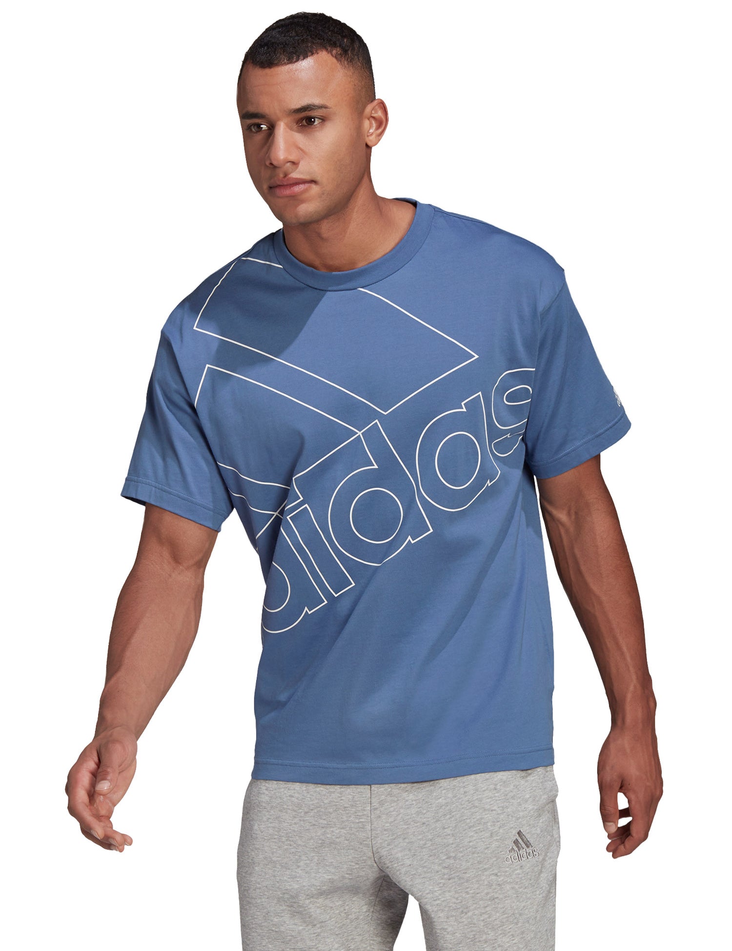 T-shirt Blu Adidas Performance