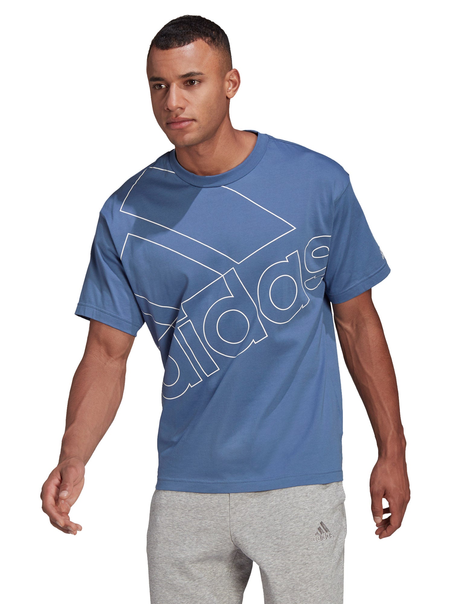 T-shirt Blu Adidas Performance