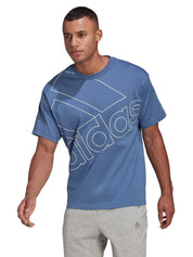 T-shirt Blu Adidas Performance