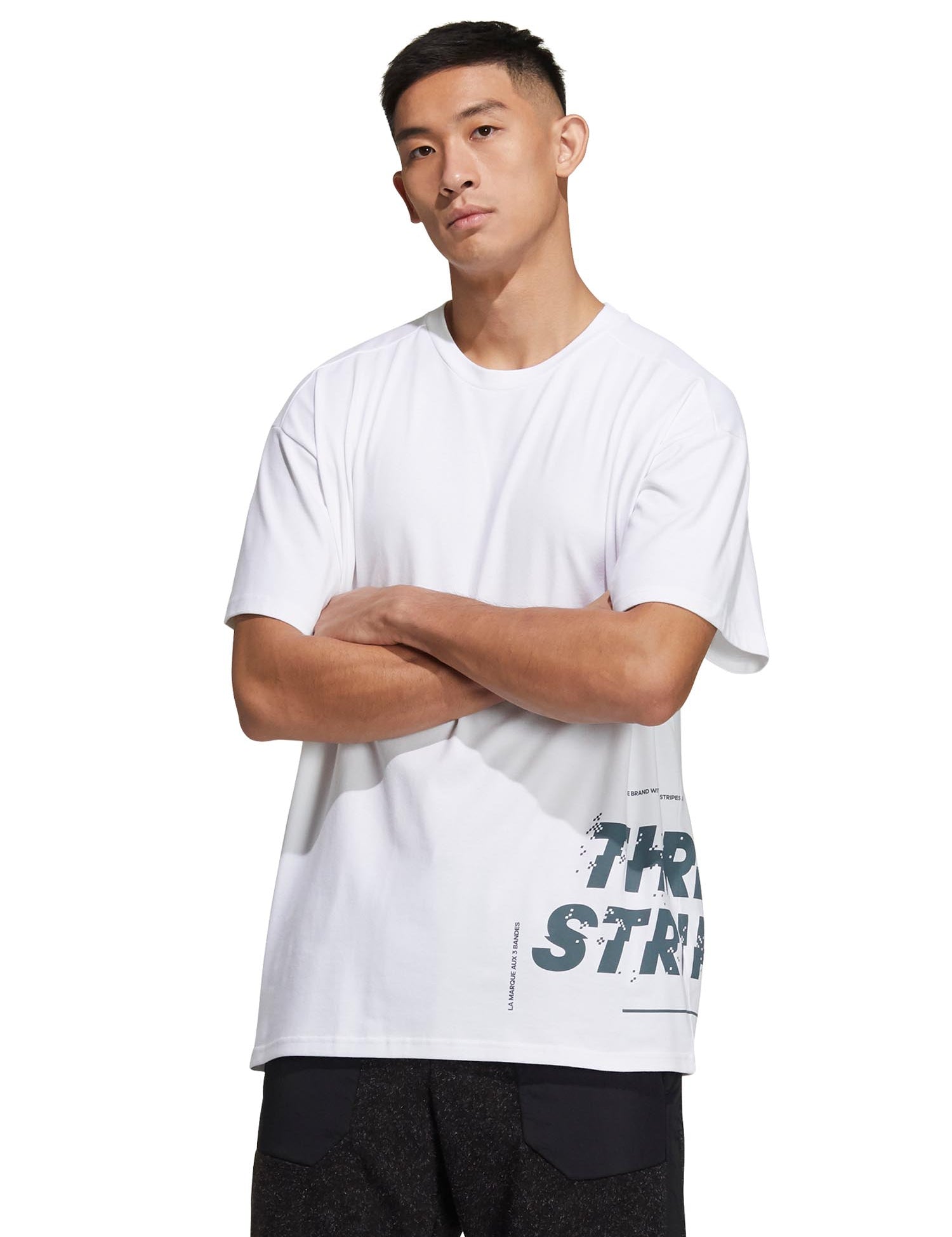 T-shirt Bianco Adidas Performance
