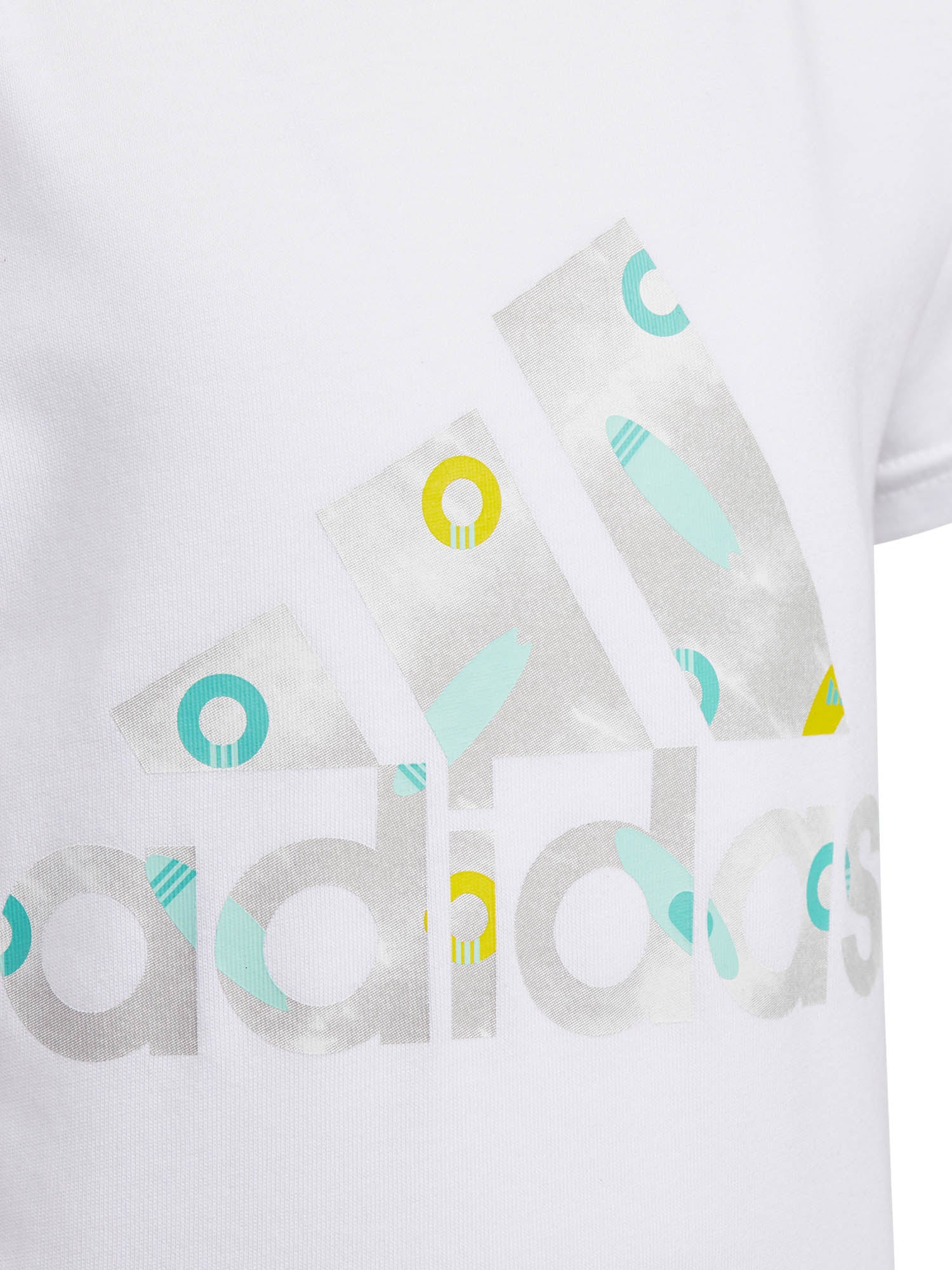 T-shirt Bianco Adidas Performance