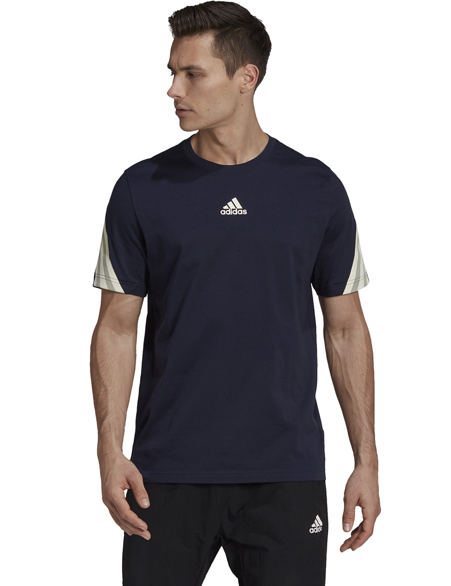 T-shirt Blu Adidas Performance