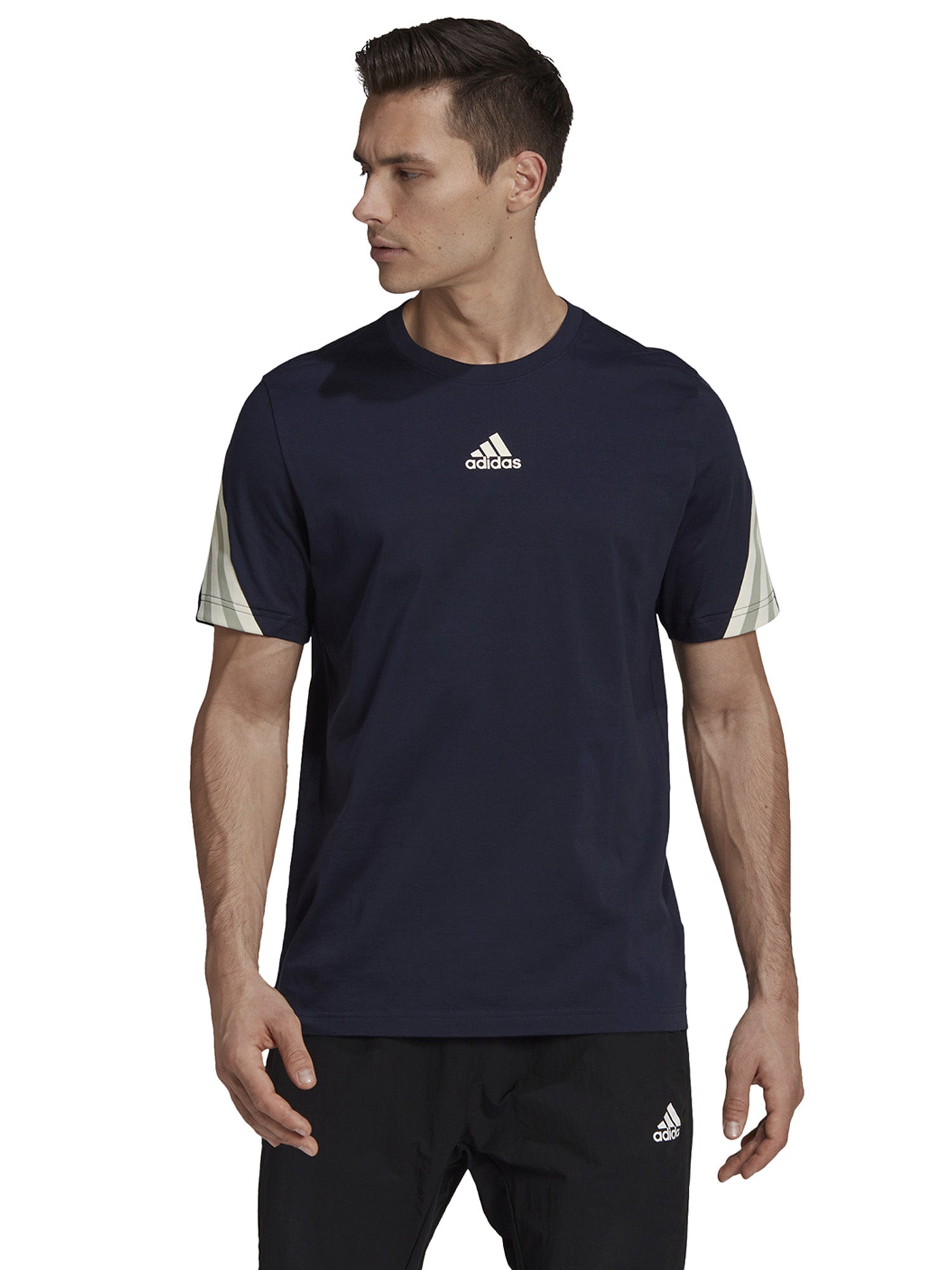 T-shirt Blu Adidas Performance