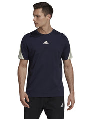 T-shirt Blu Adidas Performance