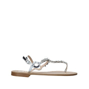 Infradito Argentato Keys