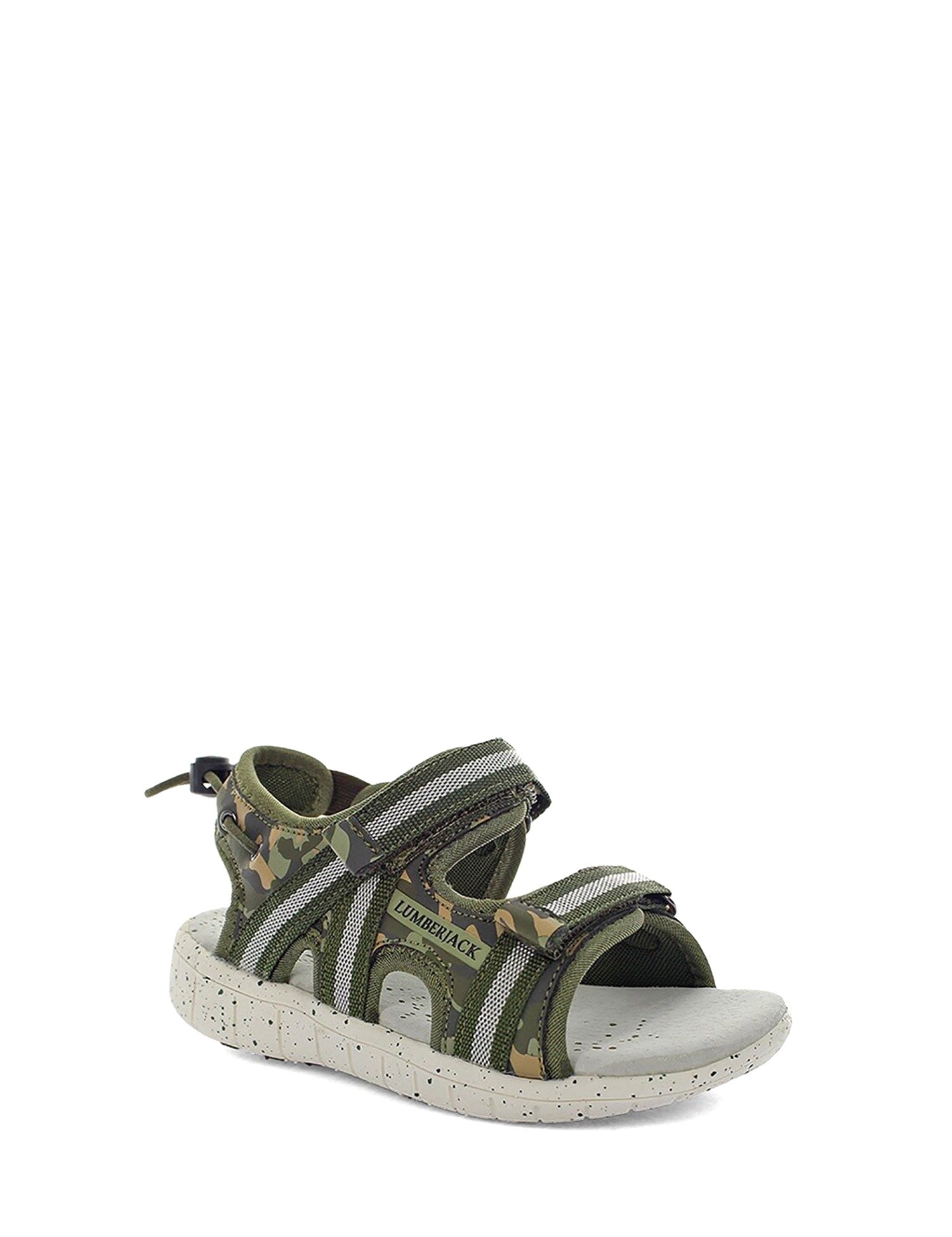 Sandali con strappi Verde Lumberjack