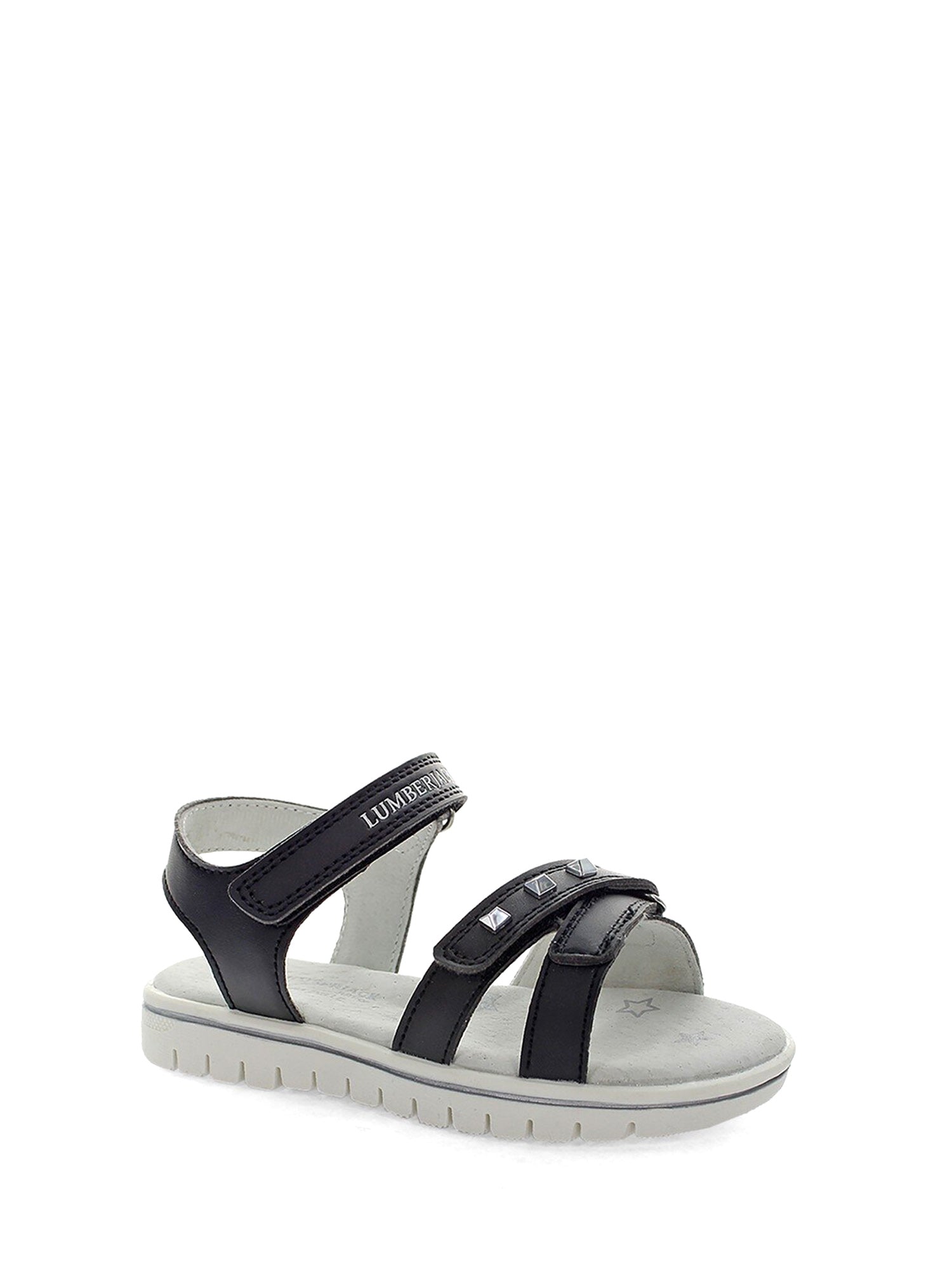 Sandali con strappi Nero Lumberjack