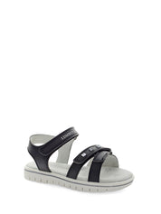 Sandali con strappi Nero Lumberjack