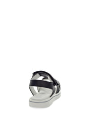 Sandali con strappi Nero Lumberjack