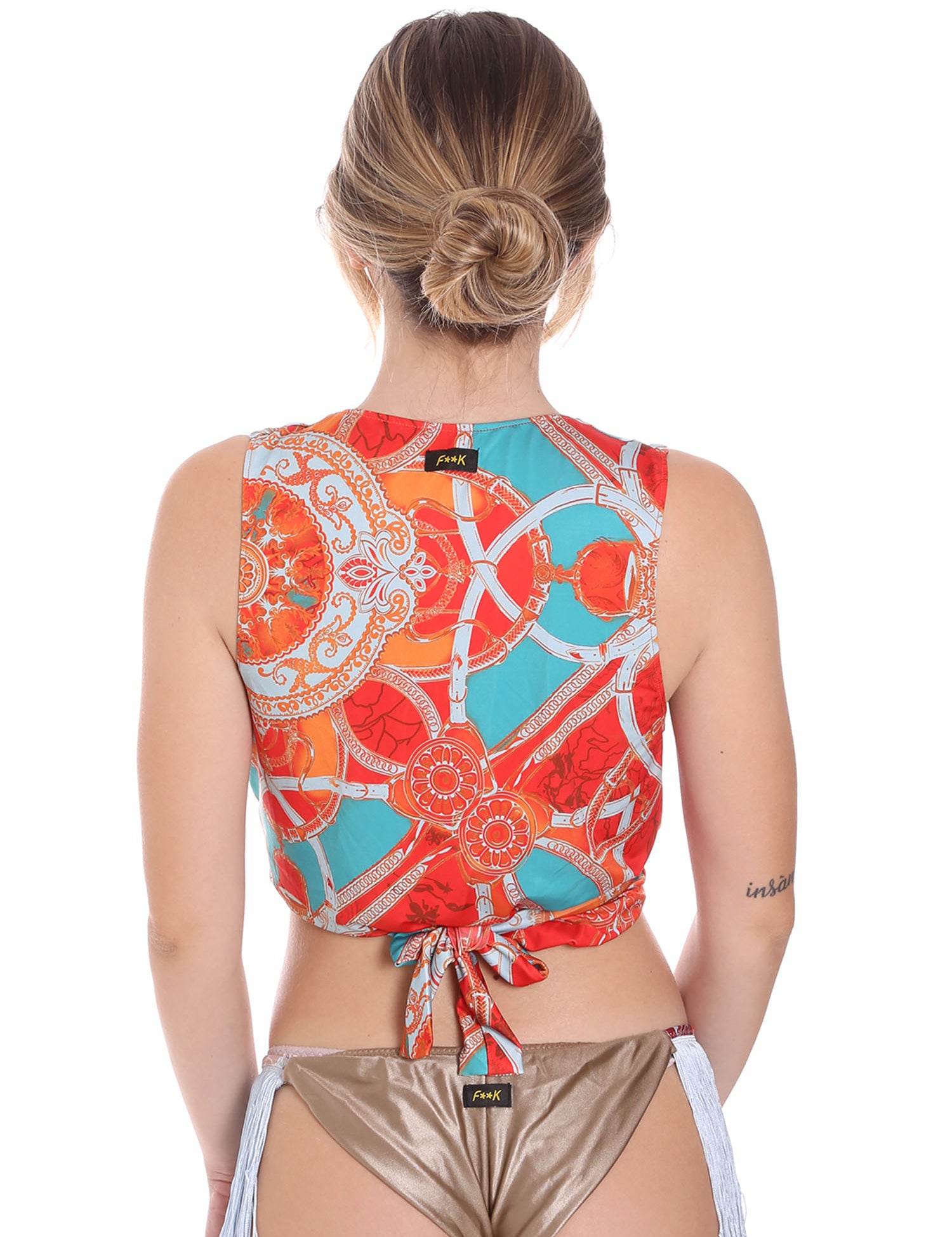 Copricostume Arancio F**k