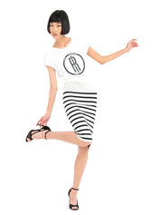 Gonne Bianco Fracomina