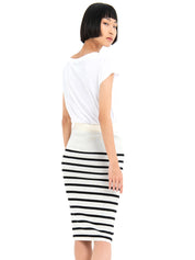 Gonne Bianco Fracomina