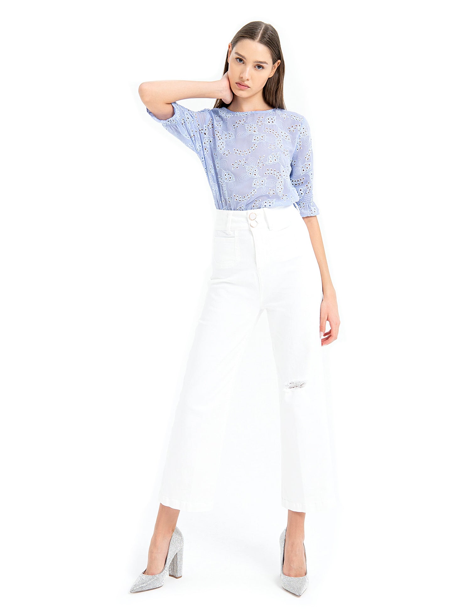 Pantaloni Bianco Fracomina