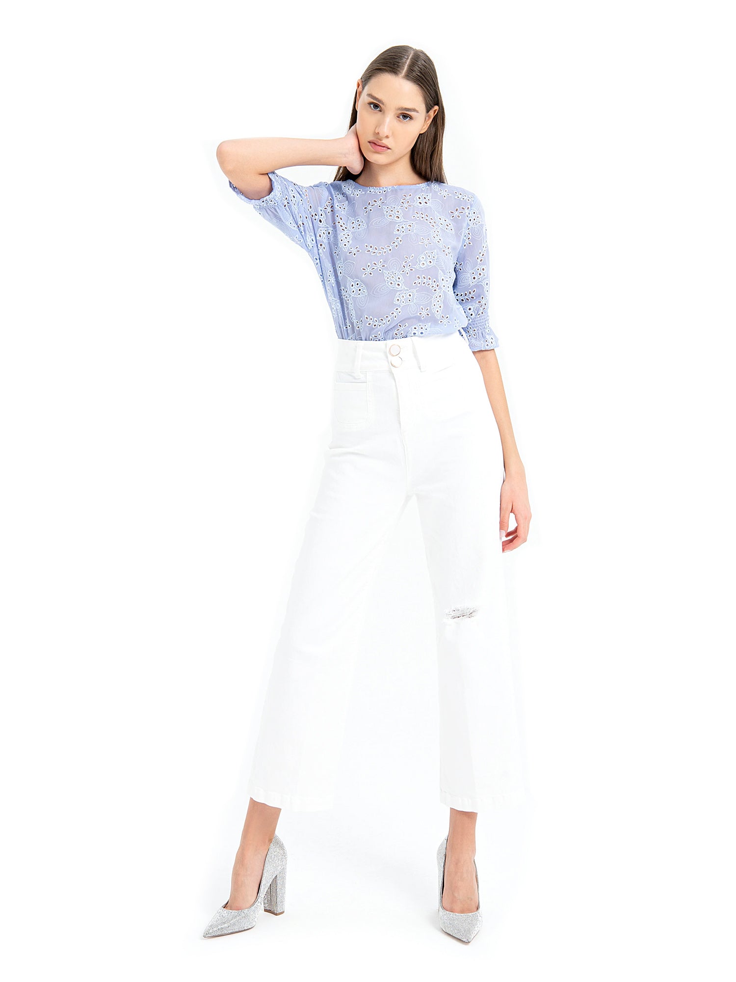 Pantaloni Bianco Fracomina