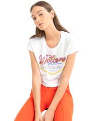 T-shirt Bianco Fracomina