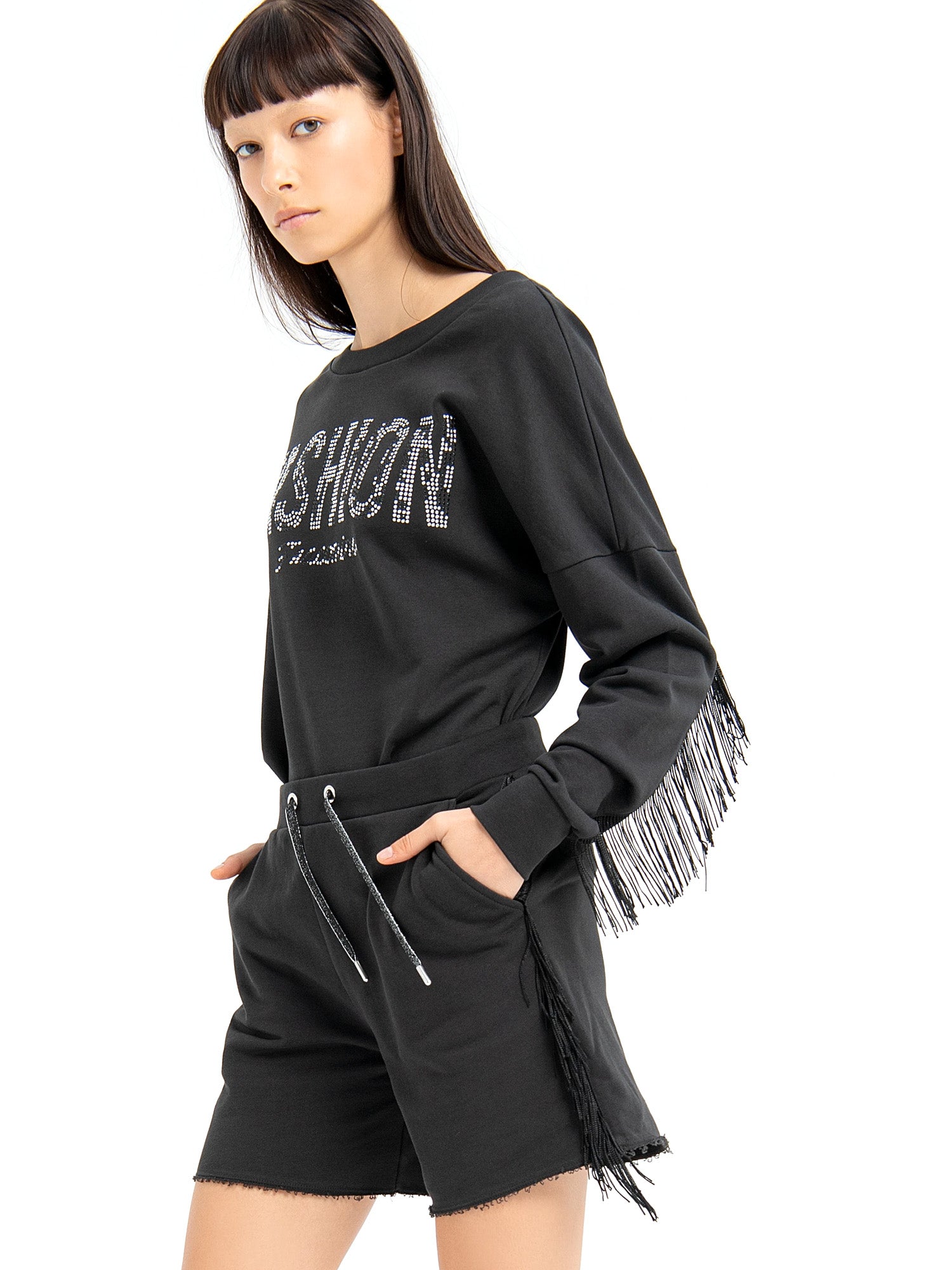 Shorts Nero Fracomina