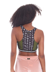 Top e canotte Nero F**k