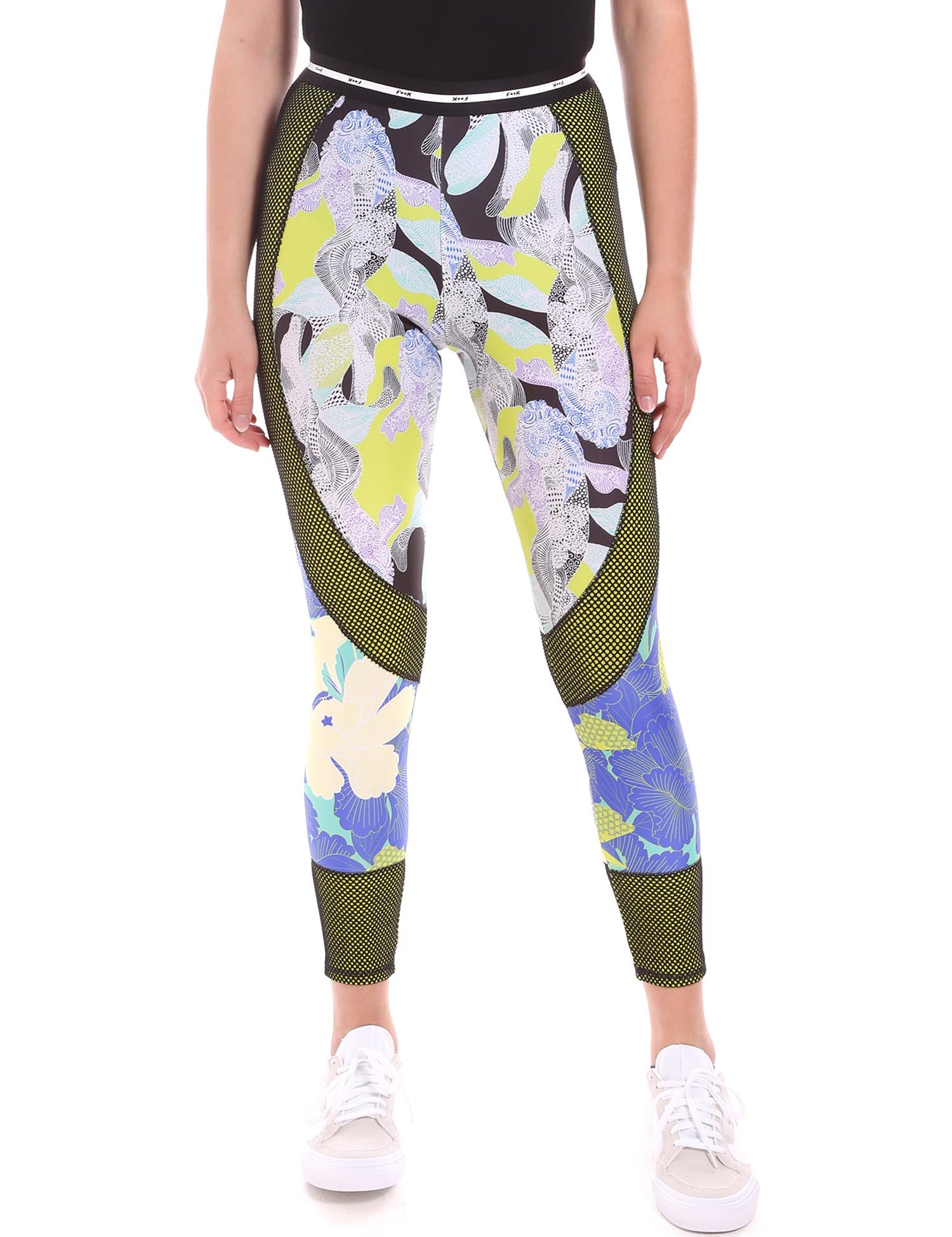 Leggings Giallo F**k