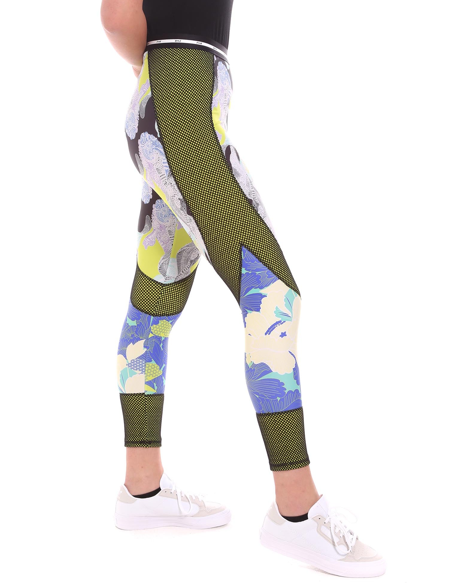 Leggings Giallo F**k